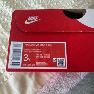 Nike Air Max Bolt Kids' Sneakers - size 3